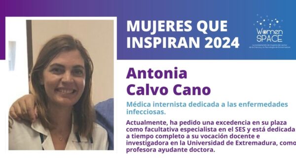 Antonia Calvo Cano - Médica internista dedicada a las enfermedades infecciosas - Mujeres que Inspiran 2024