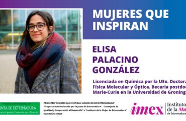 Elisa Palacino González Química Becaria postdoctoral Marie Curie Universidad Groningen