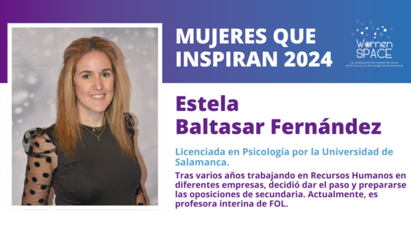 Estela Baltasar Fernández Profesora secundaria FOL