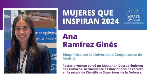 Ana Ramírez Ginés Científica Superior de la Defensa - Mujeres que Inspiran 2024