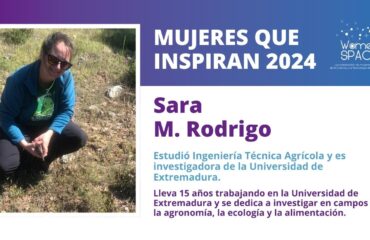 Sara M. Rodrigo Investigadora Universidad de Extremadura - Mujeres que inspiran 2024