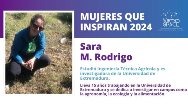 Sara M. Rodrigo Investigadora Universidad de Extremadura - Mujeres que inspiran 2024